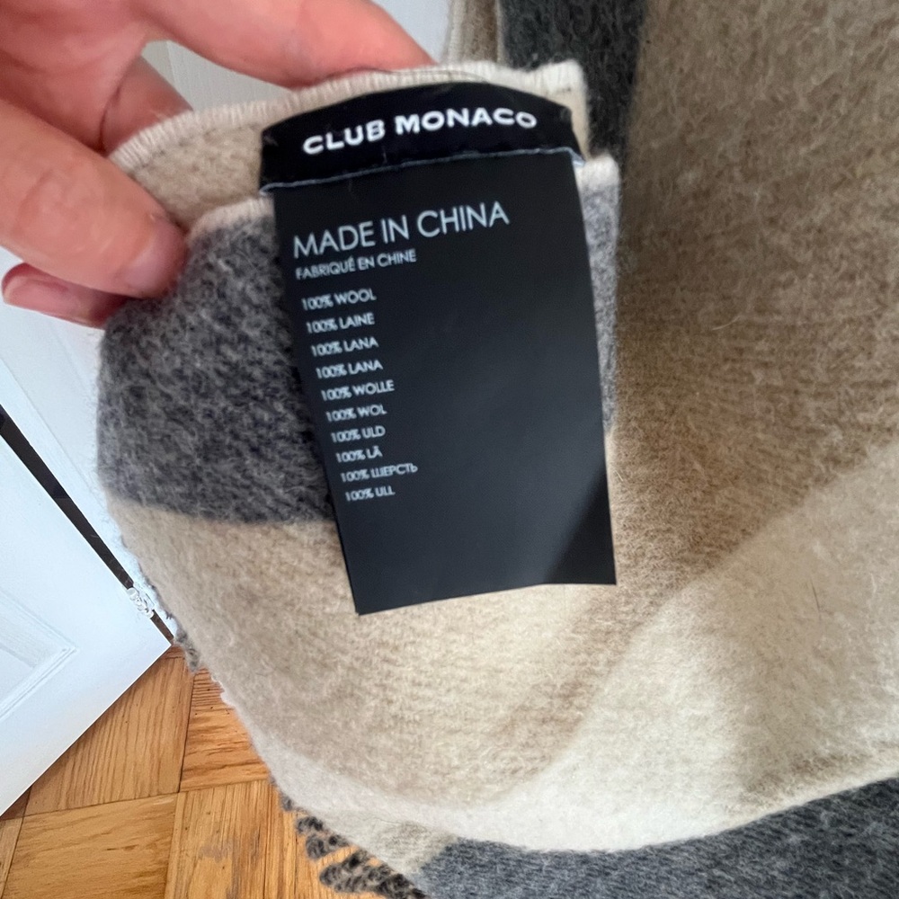 Club Monaco Wool Scarf